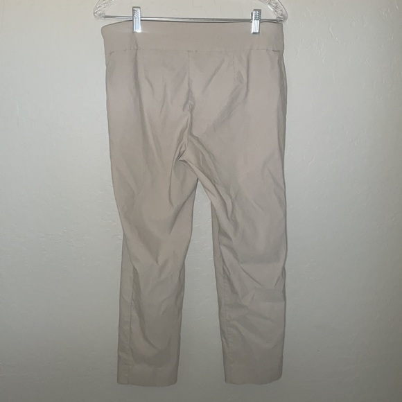 Counterparts Women's Beige Dress Business Stretchy Pull On Pants Size 10P - Picture 5 of 10
